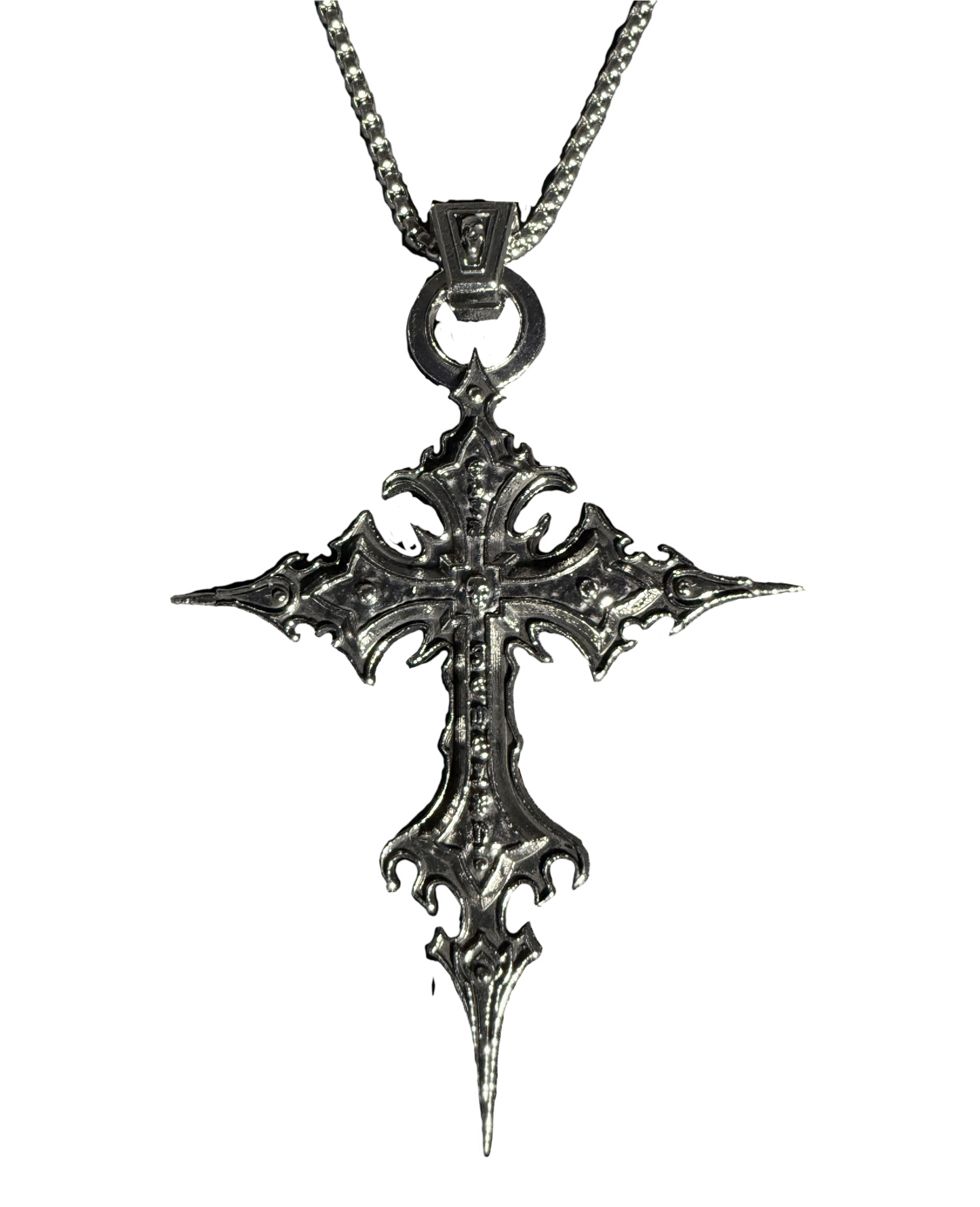Spire Cross Necklace