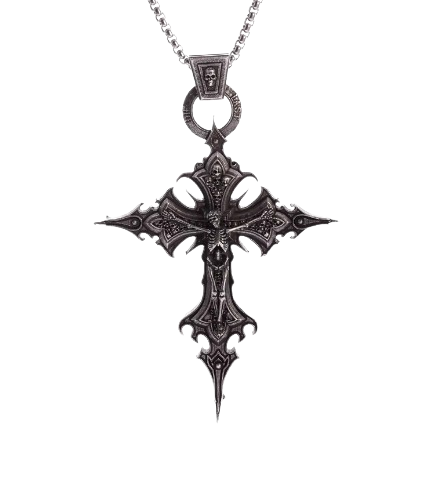 Spire Cross Necklace